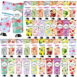 CLOTHES OF SKIN 38 Pack Crema De Manos Regalos A Granel, Regalos De Navidad Para Mujeres, Rellenos De Calcetín Para Adultos, Regalos De Agradecimiento Regalos Para Maestros, Loción De Manos D