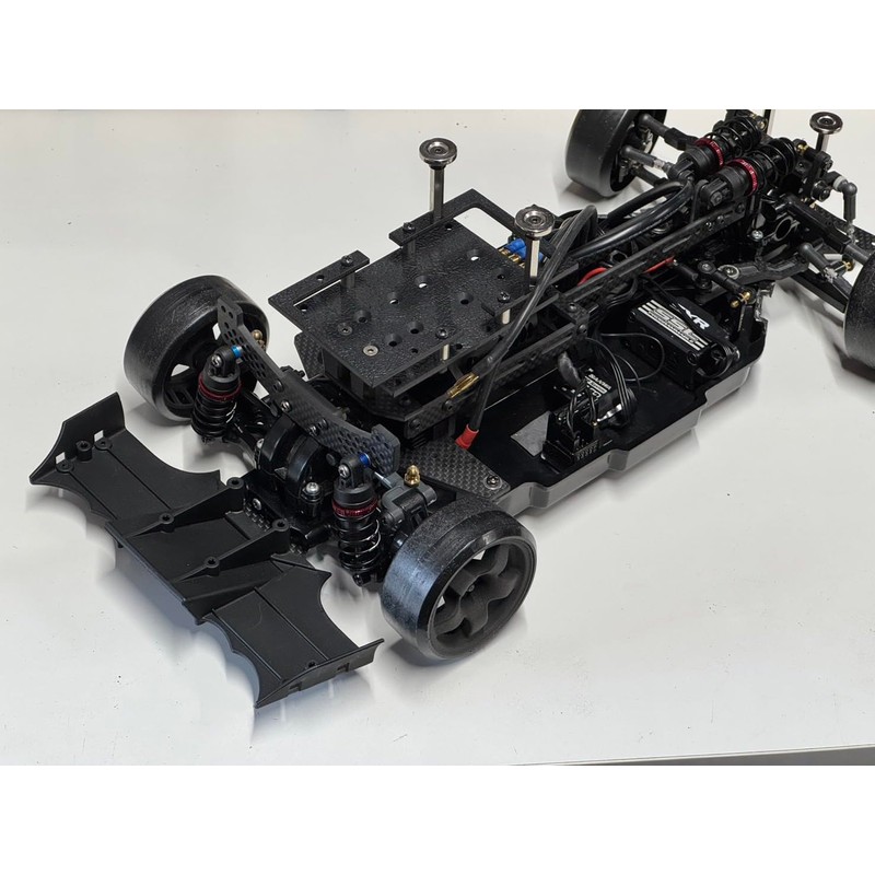 TT-01 TT-02 Short Carbon Bumper RC