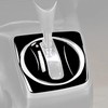 REPOYUL Gear Shift Panel Cover Sticker Trim Fit for Honda