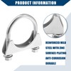 Hihaha Round U Bolt Muffler Exhaust Clamps for Car /