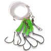 Aquantic Unisex - Adult 10C4039507207717C10 Redfish Leader with Circle Hooks,