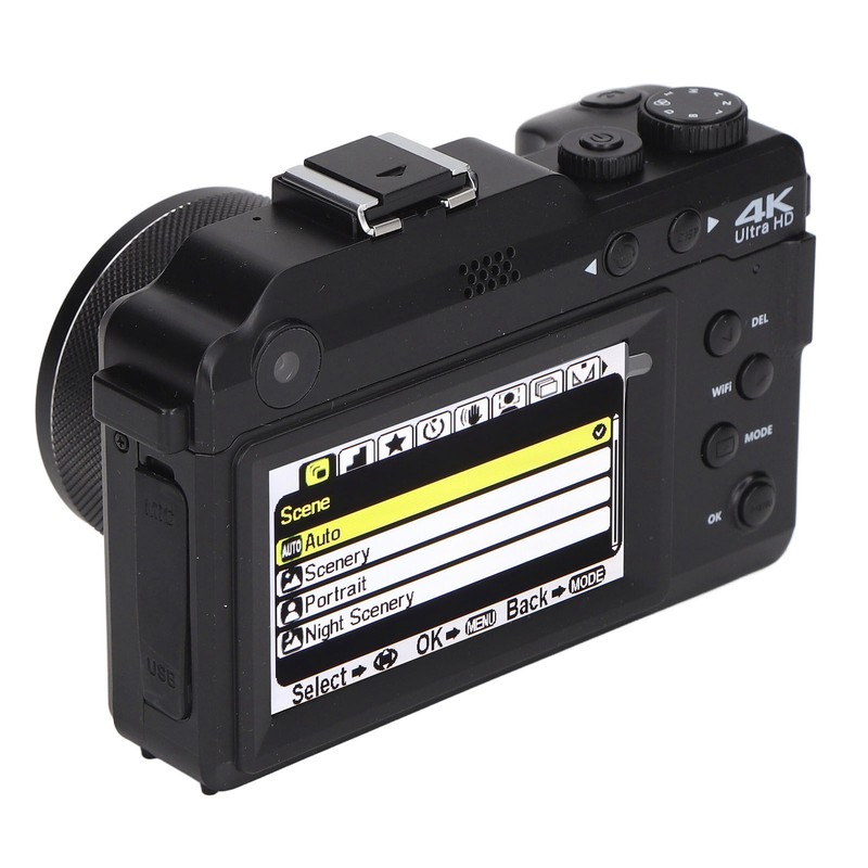 Full HD Digital Camera 3.0 Inch 4K 48M 18X Zoom