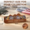 ASmileIndeep Military Challenge Coin Display Stand-Solid Wood Small Coin Holder