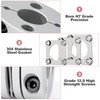 D34 L32 Flexible Diaphragm Motor Shaft Coupling 8mm Bore to