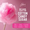 The Candery Cotton Candy Floss Sugar 32oz (2-Pack) Includes |