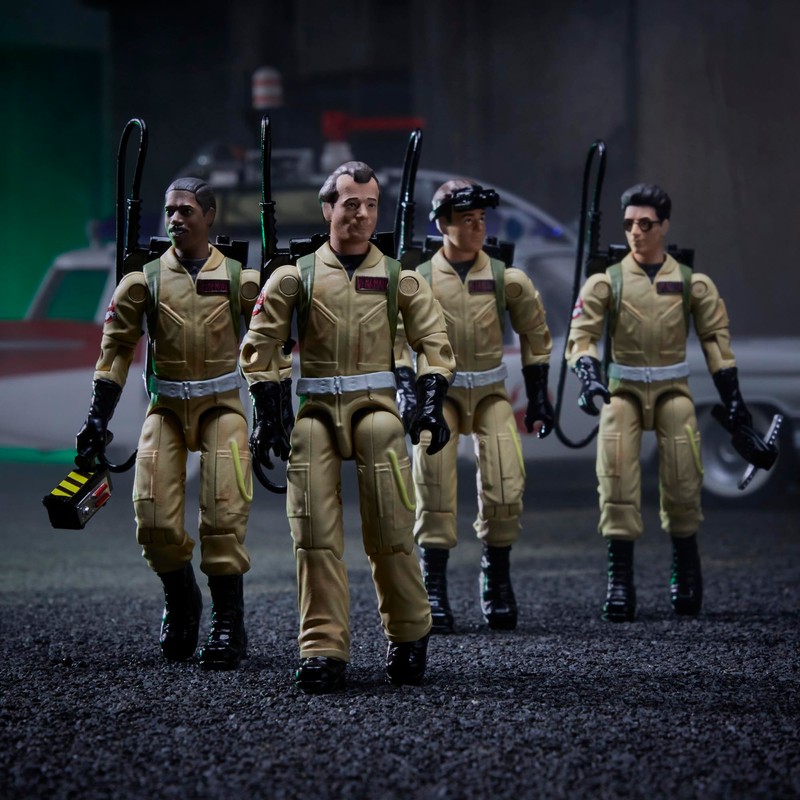 Ghostbusters Plasma Pack O-Ring Action Figure Set, 40th Anniversary 3.75-Inch-Scale