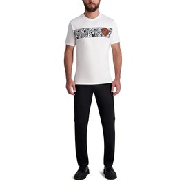 Karl Lagerfeld Paris Men's Dressy Cargo Stretchy Soft Pant, Black