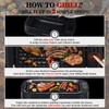Techwood 1500W Smokeless Indoor Electric Grill with Non-Stick Plates and