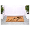 Calloway Mills Wildflower Bouquet Doormat, (Tan/Black, 24" x 36" x