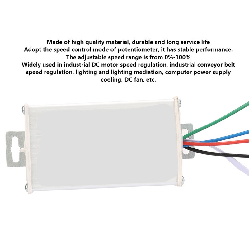 Pulse WidthModulator DC Motor Stepless Variable Speed Controller 20A DC9-60V