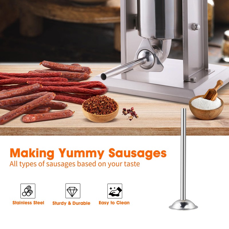 Hakka 10mm Stainless Steel Tubes For Manual/Electric Sausage Stuffer