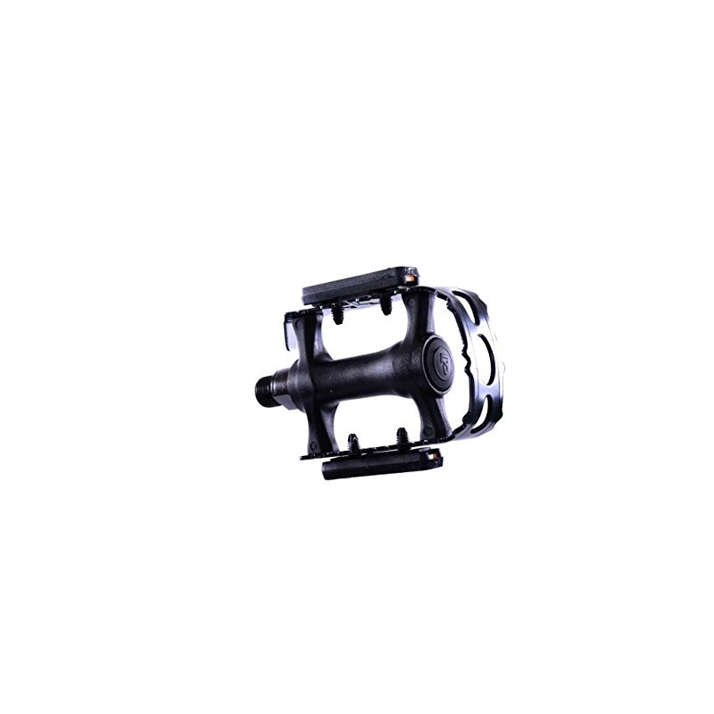 VP BLACK SATIN CAGE RESIN STEEL BLACK CITY MTB, RACE