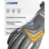 LANON PU Coated Waterproof Winter Work Gloves for Cold Weather,