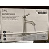 KOHLER Ealing Vibrant Brushed Nickel 1-Handle Single hole/4-in centerset WaterSense