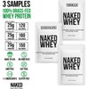 Naked Whey Sample Pack - Unflavored, Chocolate, and Vanilla