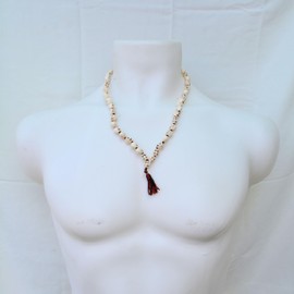 Skull Necklace, Mala Beads, Yoga Gifts, Shiva Jewelry, Kapala Prayer Beads, Kali Mala, Kali Maa Goddess 50 Gram 55 Beads