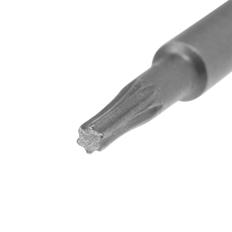 sourcing map 5 Pcs T6 Magnetic Torx Screwdriver Bits, 1/4