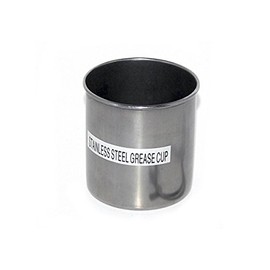 MHP Gas Grill Stainless Steel Round 3" Diameter Grease Cup GGGC