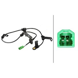 HELLA 6PT 014 494-831 Sensor, exhaust gas temperature - 2-pin connector - Bolted - Cable: 410mm