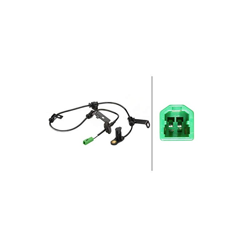 HELLA 6PT 014 494-831 Sensor, exhaust gas temperature - 2-pin