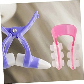 Silicone Nose Pad Beauty Nose Clip 2pcs Set Nose Straightening Shaper Tools for Droopy Nose