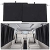 ZATOOTO CT110CD-L Car Curtains, Suede Side Curtains, Sleeping in the