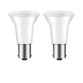 1156 1141 1383 1139 12V 24V LED reflector light bulb for RV Camper Marine boat reading desk lamp, elevator light BA15S single bayonet contact 2.5W 250lm replacement 25W Warm White 3000K Pack of 2