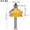 Roman Router Bit Carbon Steel Alloy Edge Forming Routers Bits