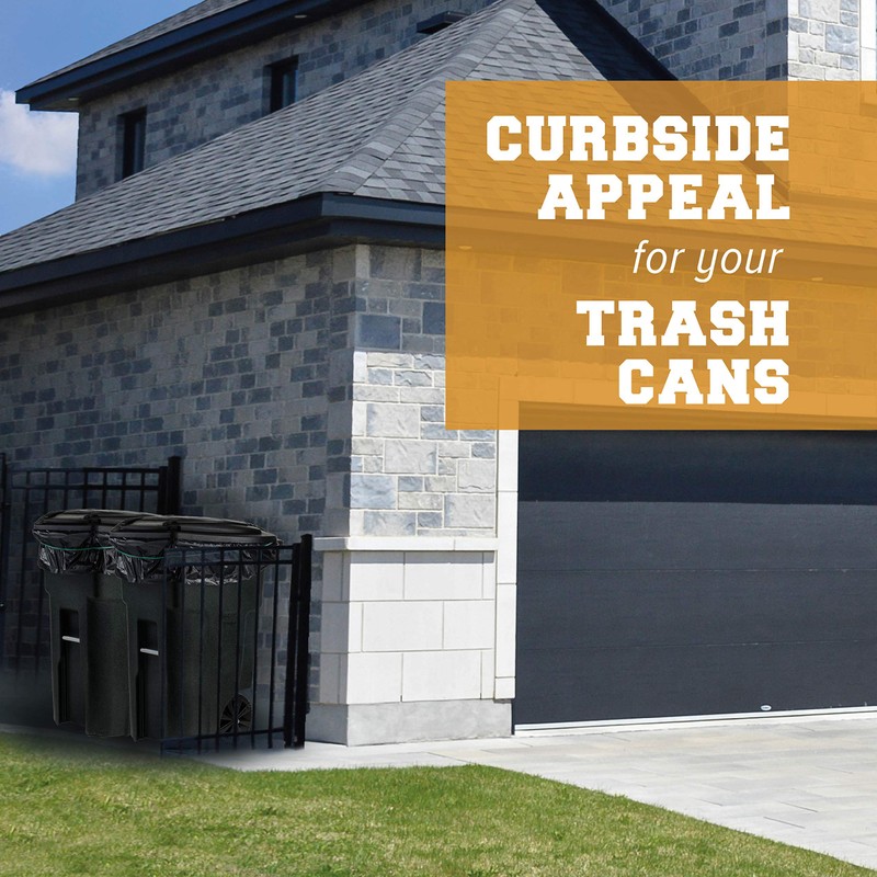 Plasticplace 64-65 Gallon Trash Can Liners for Toter │ 3.0