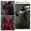 GORGECRAFT Leather Sword Frog Coconut Brown Retro Medieval Adjustable Faux