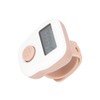 Ring Counter White Manual Luminous Ring Type USB Rechargeable Sweat