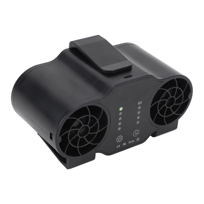 Portable Waist Clip Fan Super Strong Airflow 4 Speed Personal