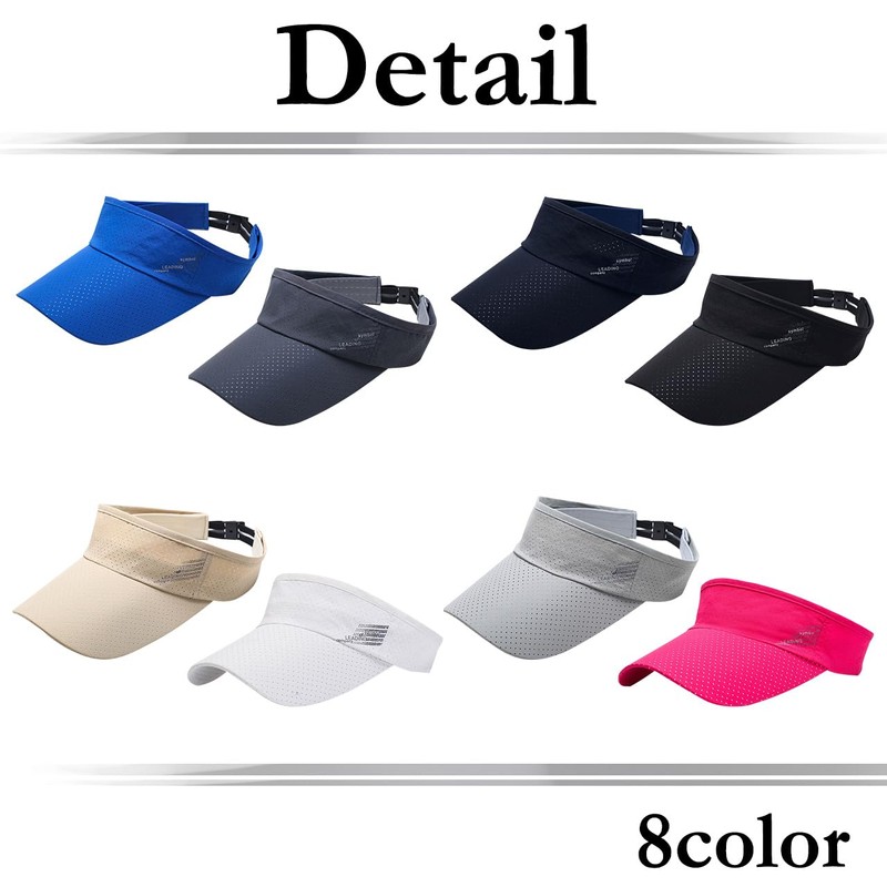 White Fang CA762 Sun Visor, Brim Length, Plain, Hat, Sun