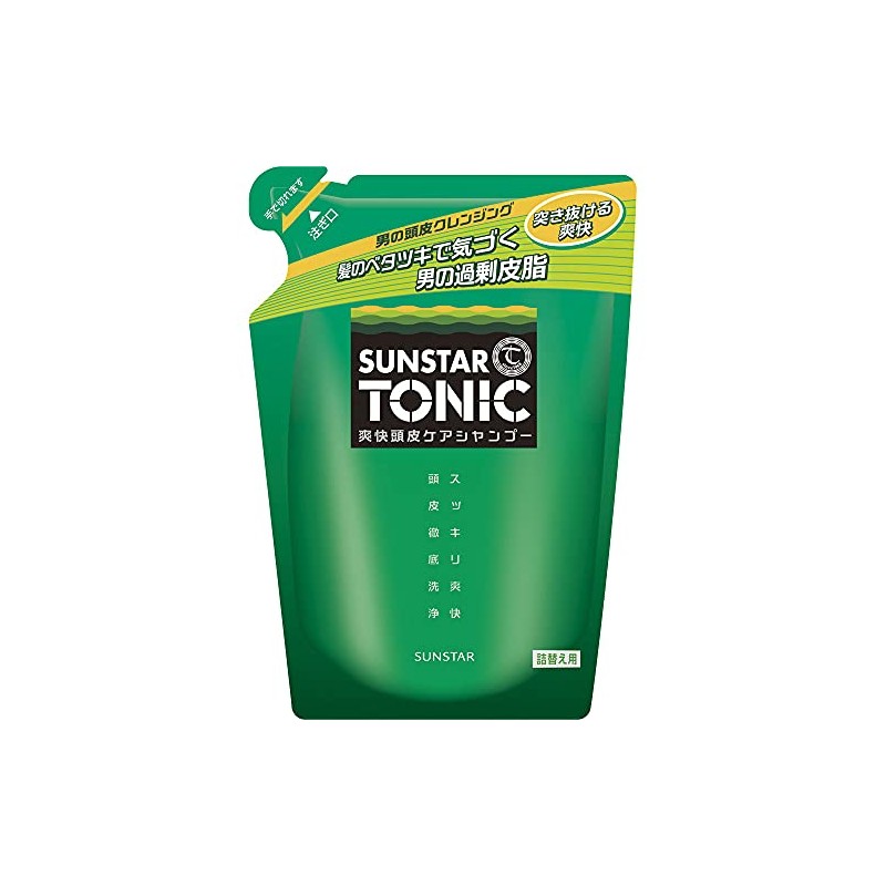 Sunstanic Refreshing Scalp Care Shampoo Refill, Set of 2, 12.2