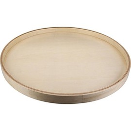 Hardware Resources BLSR20-S Round Banded Lazy Susan, Wood