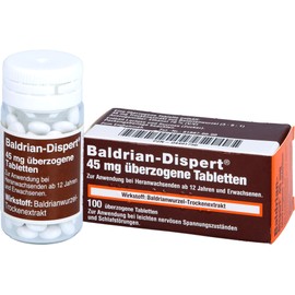 CHEPLAPHARM Arzneimittel GmbH Baldrian Dispert 45 mg berzogene Tabletten