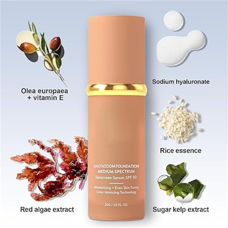 4-in-1 Colour Changing Foundation | Medium Spectrum Foundation for All