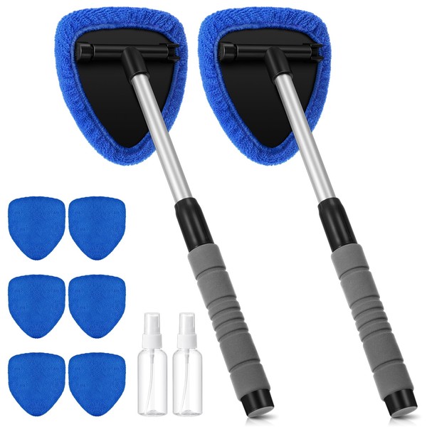 Baderke 10 Pcs Car Window Cleaner Windshield Cleaning Supplies with