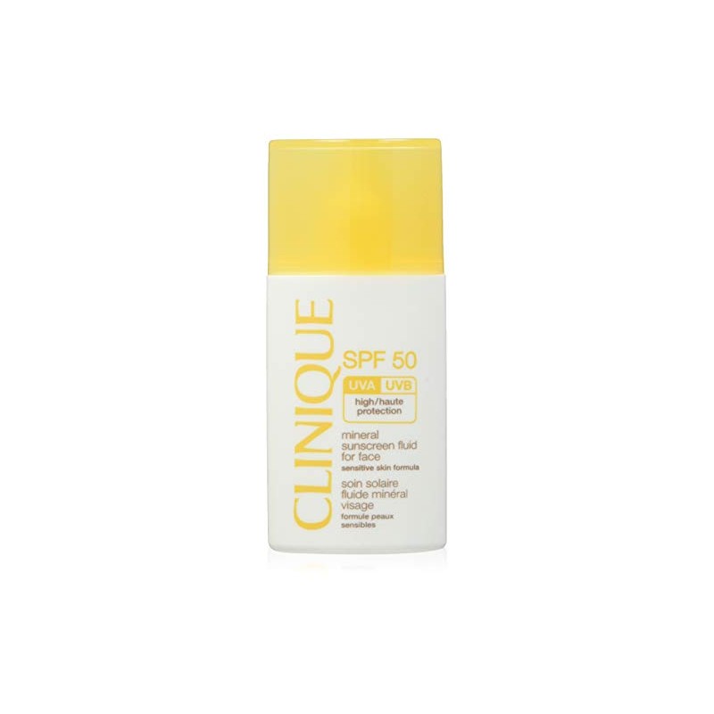 Clinique Spf 50 Mineral Sunscreen Fluid for Face, 1 Ounce