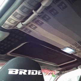 X-LIGHT JDM BRIDE Gradation Fabric For door insert,seat,car roof decoration cloth 1x1.5m