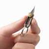 SZHOWORLD Ultra Small Titanium Utility Knife, EDC Tiny Knife Box/Package