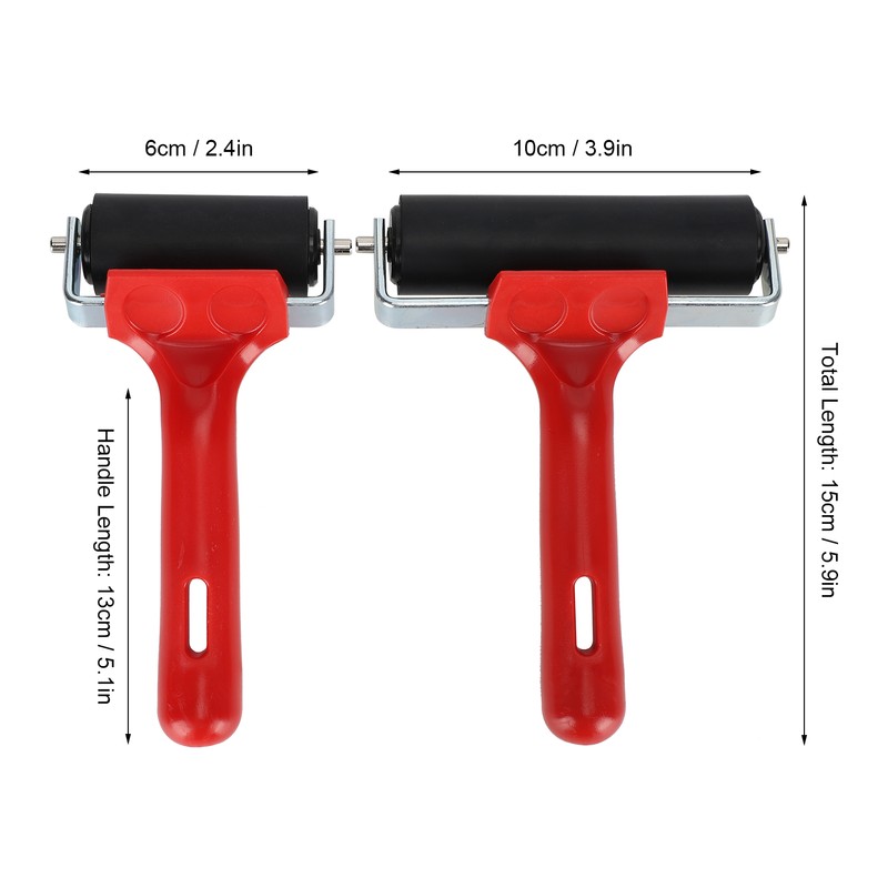 Diamond Painting Roller Rubber Brayer Printmaking Inking Gluing Application Art