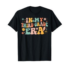 In My Third Grade Era Retro Back to School Teacher Student T-Shirt