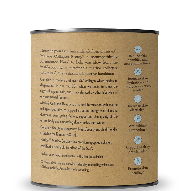 Nutra Naturals Marine Collagen Beauty Supplements 225g