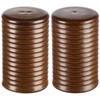 ASA Salt and Pepper Control Set, Brown, Diameter 4.1 cm,