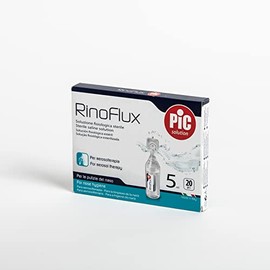 Pic Solution Rinoflux Saline Solution 5 ml Pack of 20 - Isotonic Solution in Bottles