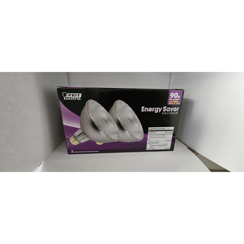 Feit electricIndoor/Outdoor PAR38 Flood Medium Base 90W Replacement Bulb, 2-pack
