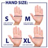 1PC Archery Gloves Shooting Hunting Leather Three Finger Protector Archery