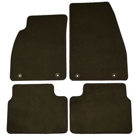 Set of 4 Cocoa Brown Floor Mats Carpeted Front Rear for Buick Regal