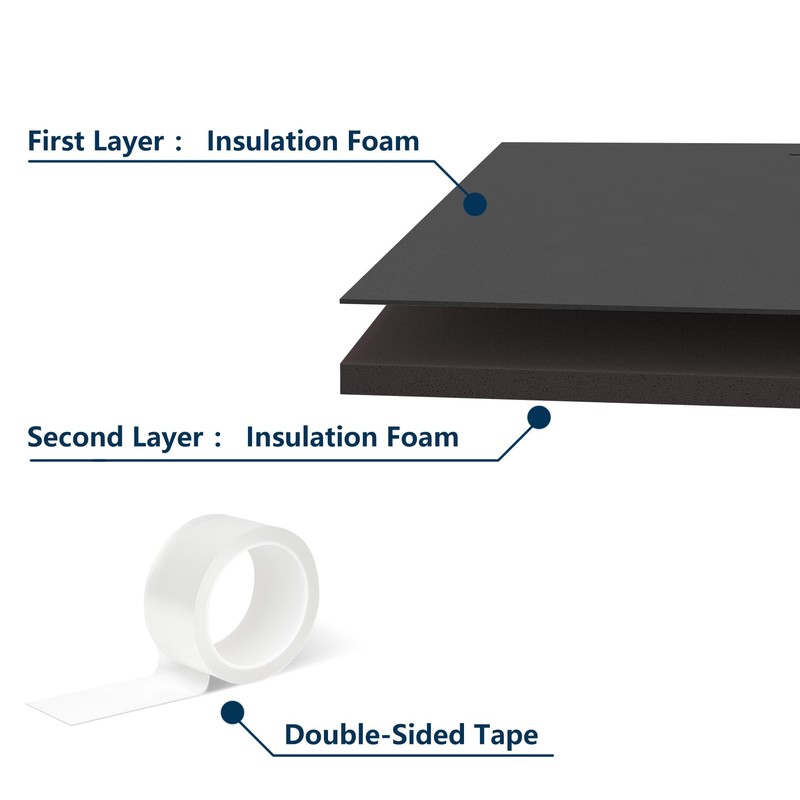 Window Air Conditioner Side Panels, 48 Inch Extended Width XL